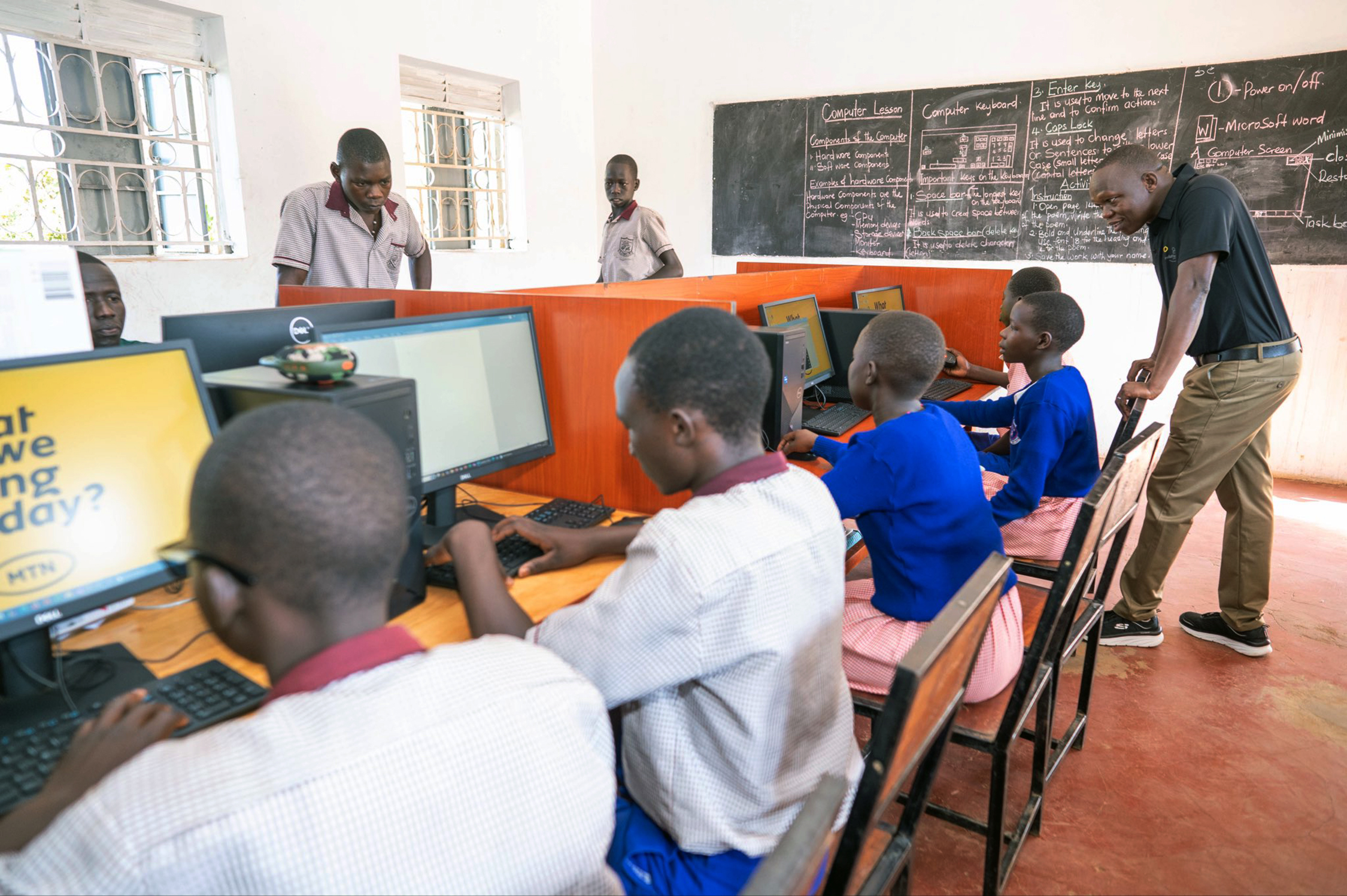Lira school gets hi-tech computer laboratory from MTN