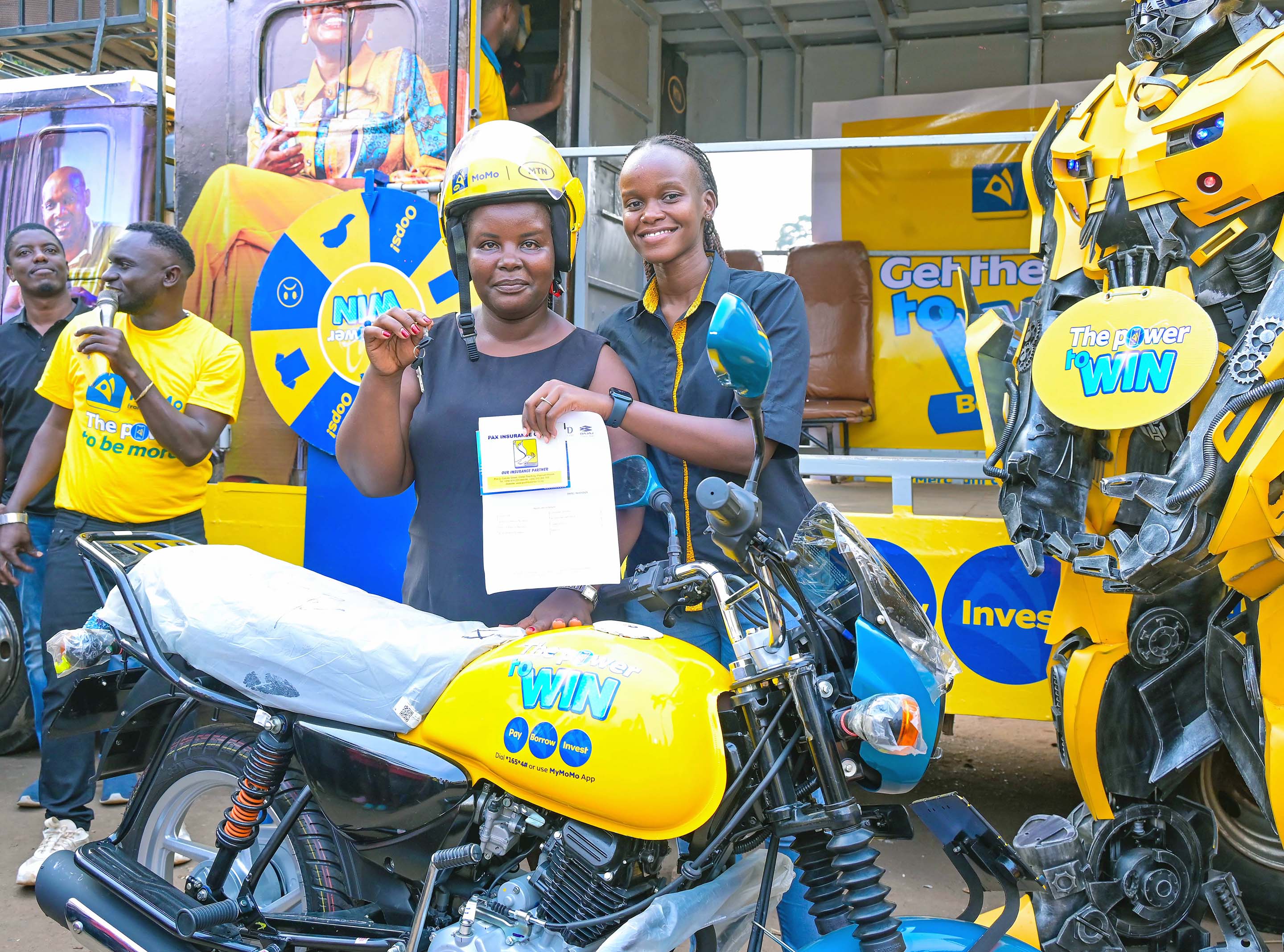 First boda winner announced in MTN MoMo promo